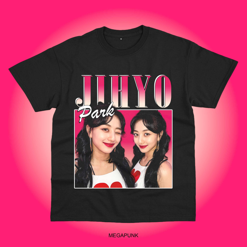 Avery Clothing JIHYO TWICE HOMAGE TEE - KAOS KONSER - KAOS TWICE AECTHETIC - KAOS CEWEK - KAOS COWOK