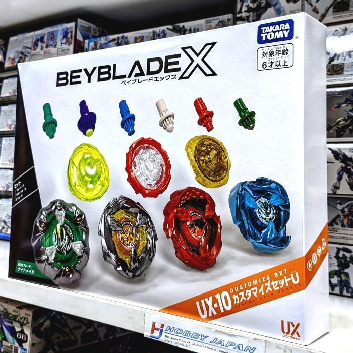 Miliki Beyblade X Ux-10 Customize Set U - 6pcs