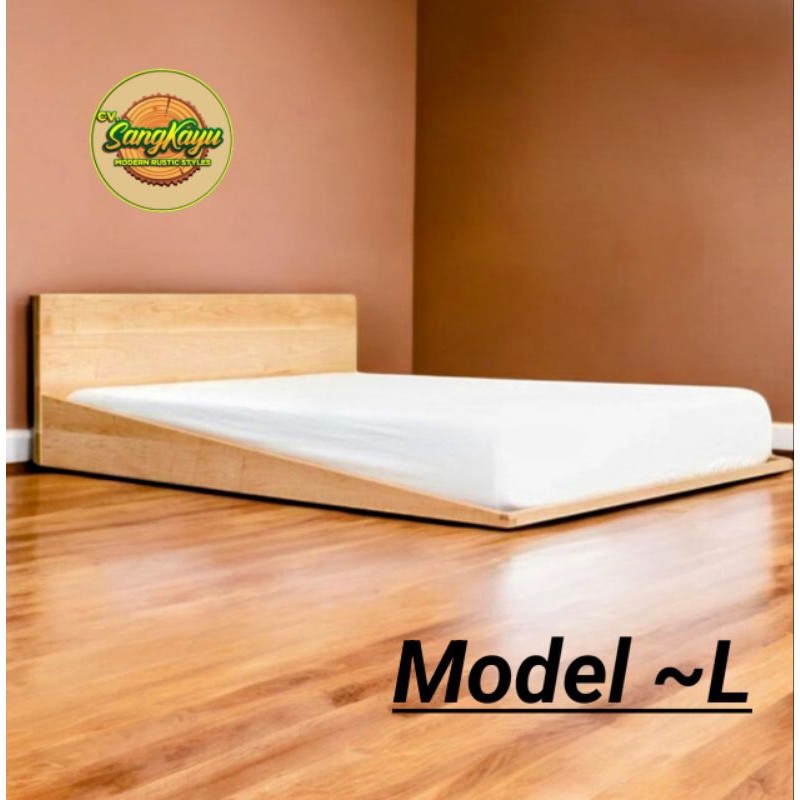 Divan Kayu 180x200 cm Divan lesehan Divan Alas Matras Divan minimalis Model -L