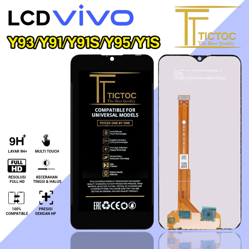 (ORI) LCD HP VIVO Y93 / Y91 / Y91S / Y95 / Y1S TICTOC FULL SET TOUCHSCREEN ORIGINAL HD