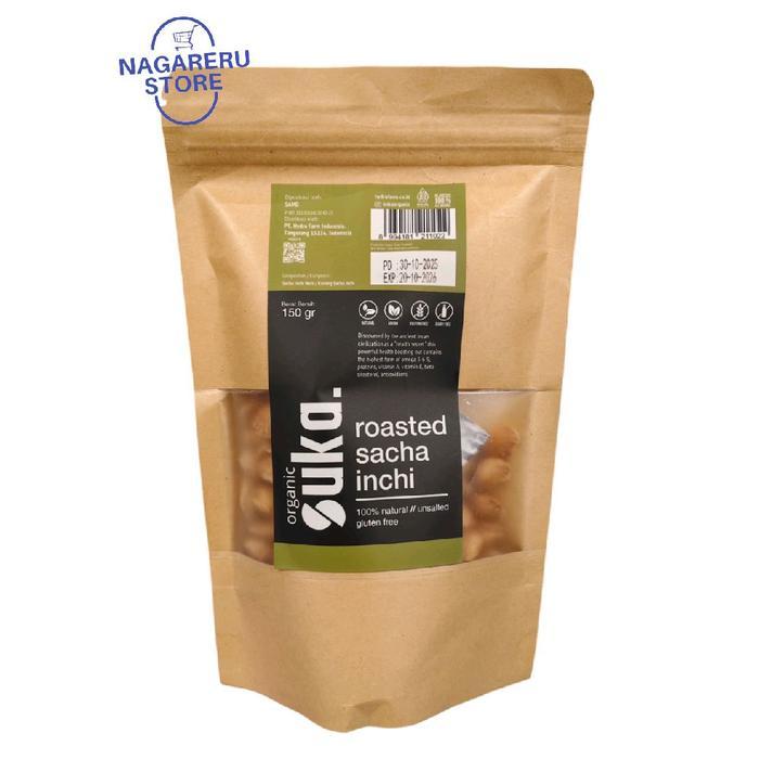 Suka organic roasted sacha inchi 100% natural unsalted gluten free 150gr