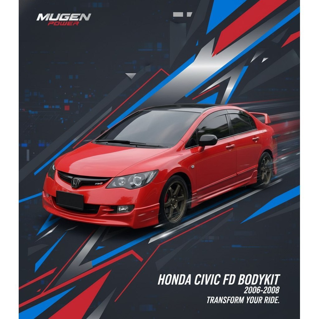 bodykit Honda Civic fd 2006-2008 body kit ALL NEW CIVIC 2006 2008 2008