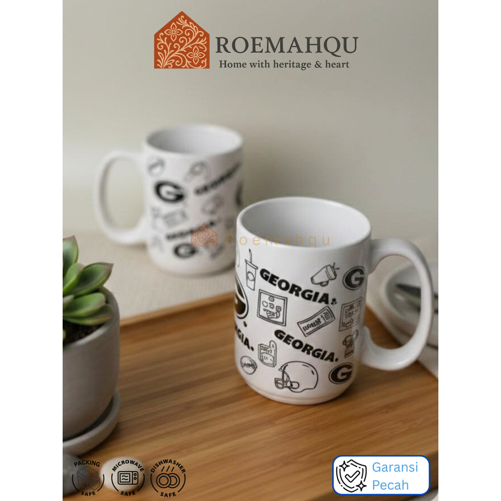 PYRAMID 8507 Mug Warna Keramik I 500 ml I mug keramik I gelas keramik I porcelain mug