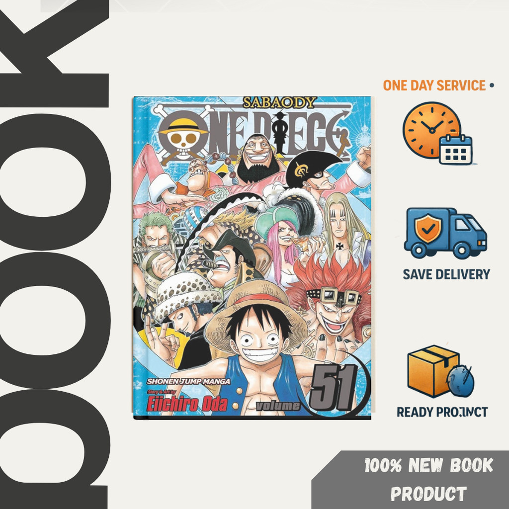 Manga One Piece Vol. 51-99 by Eiichiro Oda (English)
