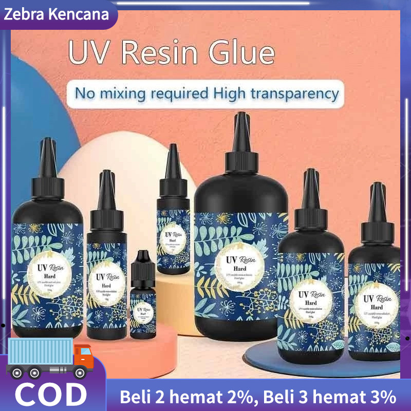 Resin UV Bening/ UV Resin Hard/ Resin UV DIY 200g/100g/60g