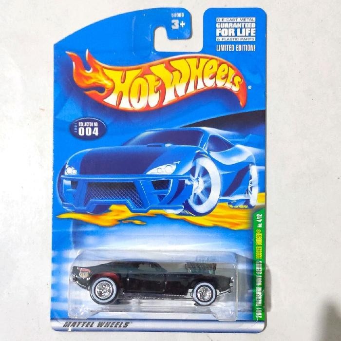 Hot Wheels Rodger Dodger hitam 2001 Super Treasure Hunt Series RARE