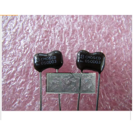 100% New 10PCS500V5PF 05%CM05CD050DO3 silver mica capacitor