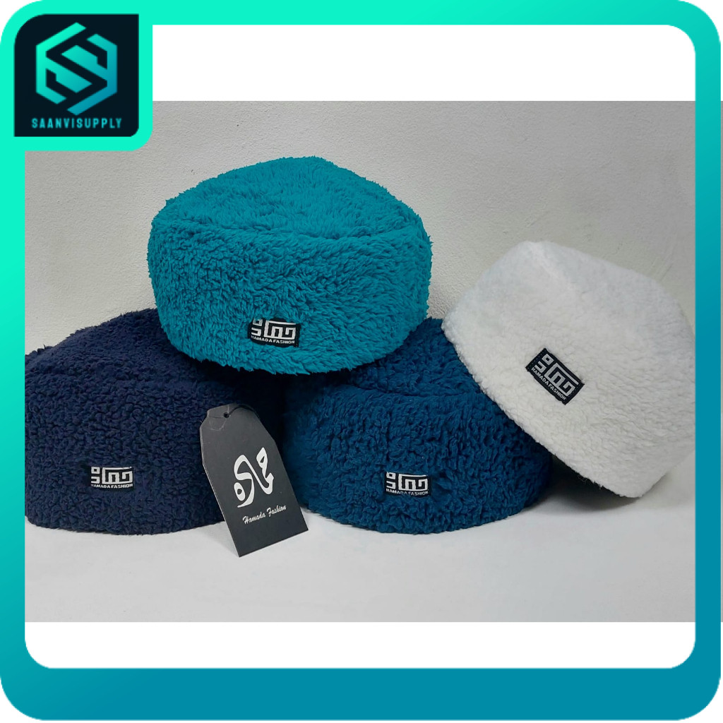 PECI RUSIA BELUDRU, Peci Pakistan Bordir, Peci Pakistan Premium Full Bordir