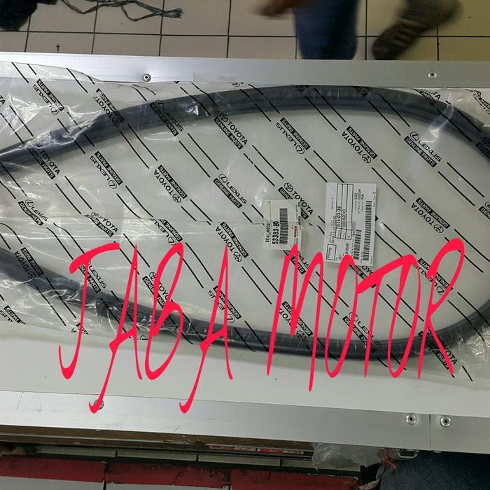 Karet kap mesin Rush-Terios-Karet louver cowl rush-Terios original