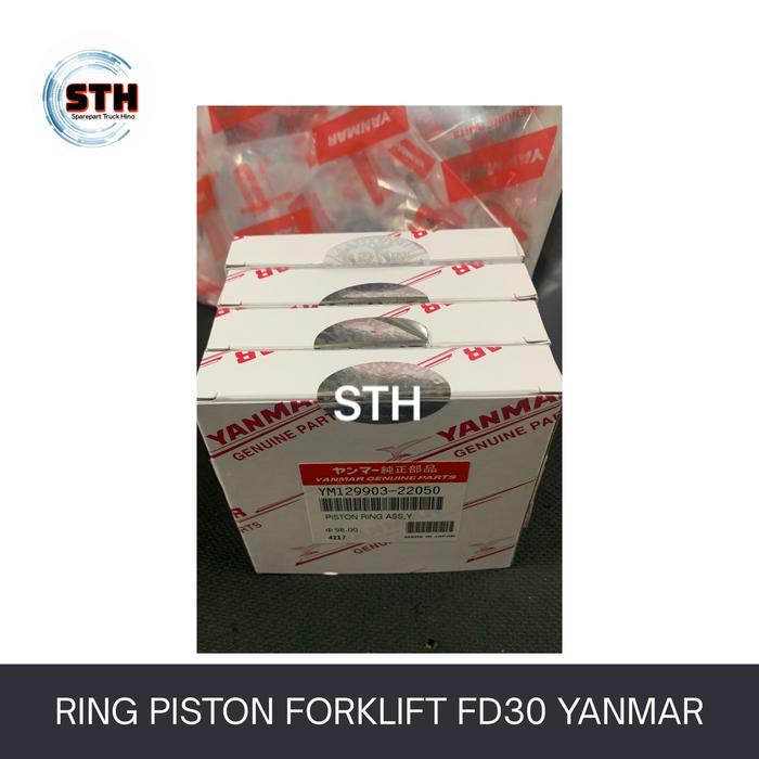 129903-22050 RING PISTON FORKLIFT FD30 4TNE98 YANMAR HARGA PER SET 1 ENGINE QUALITY