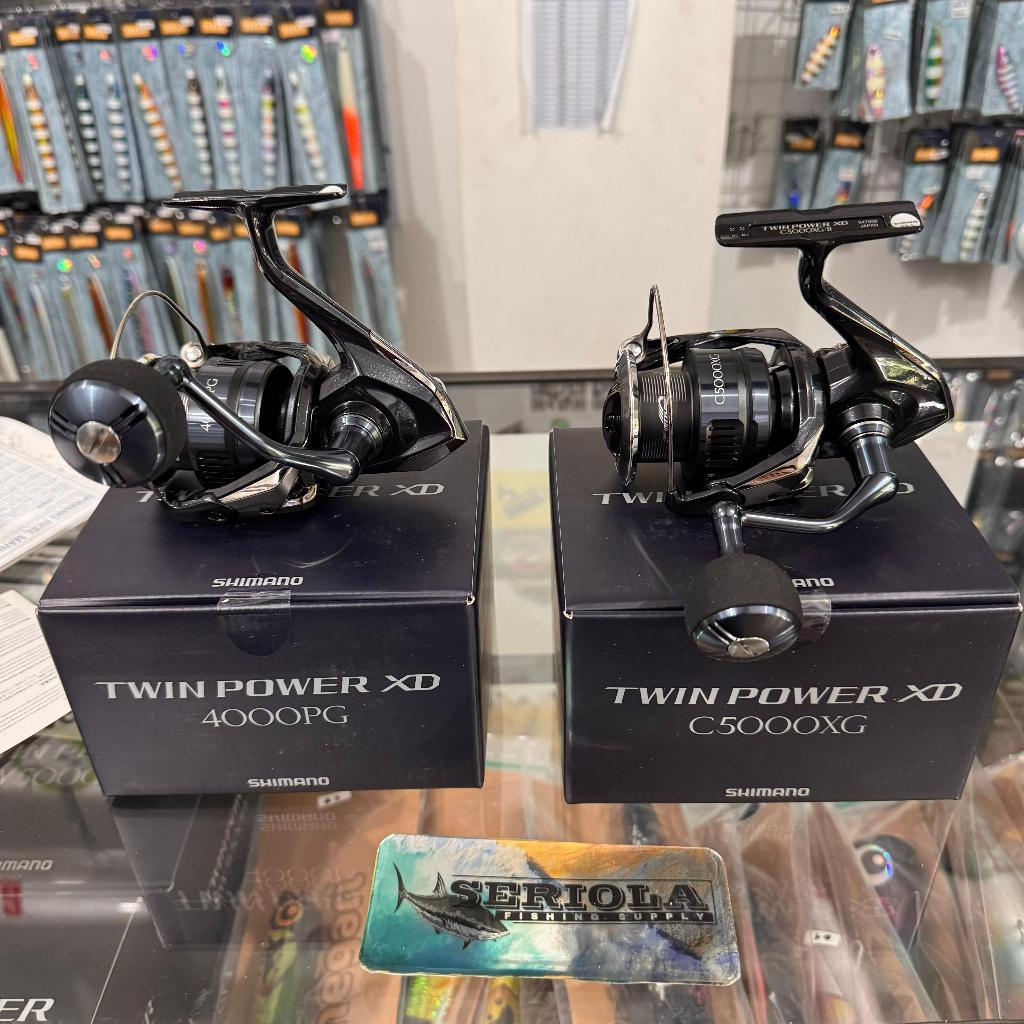 REEL SHIMANO TWIN POWER XD 2025 4000PG C5000XG C3000HG C3000XG 4000XG