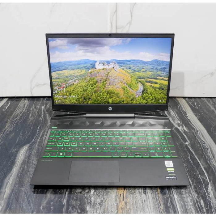 Laptop HP Pavilion Gaming 15-dk1064TX Core i5-10300H NVIDIA RTX 2060 Ram 16Gb Ssd 512Gb + 500Gb