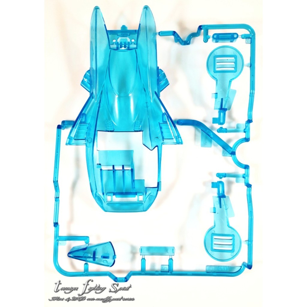 Rep Body Tamiya STRATO VECTOR SFM Chassis DAXING Clear Blue - PS205