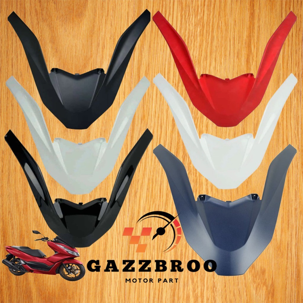 garnish front panel depan pcx 160 K1Z GARNISH FRONT PCX 160 - cover V garnish tameng lampu depan PCX