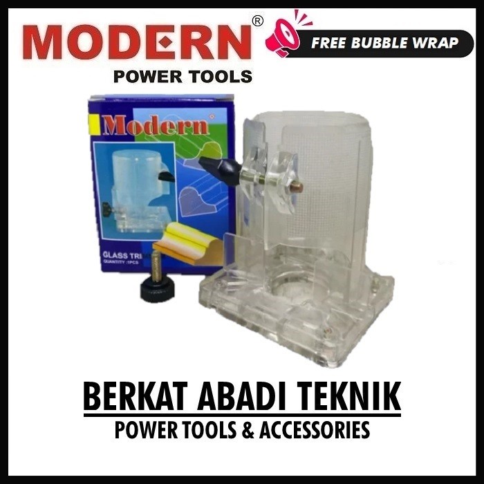 MODERN Glass Wood Trimmer M-2700 Gelas Mika Mesin Profil Kayu Router Trimer M2700