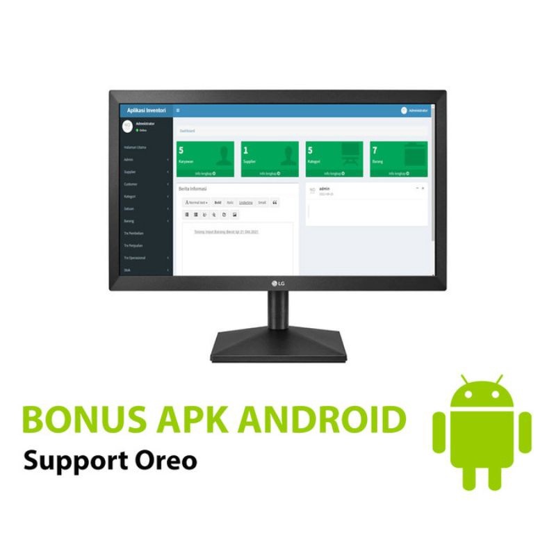 Aplikasi Inventori / Software Inventory Berbasis Web / Aplikasi Stok