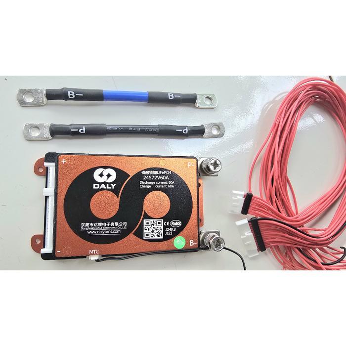 BMS DALY 24S 72V 72Volt LIFEPO4 60A BMS Batre lifepo4 72v 24S 60A 100A