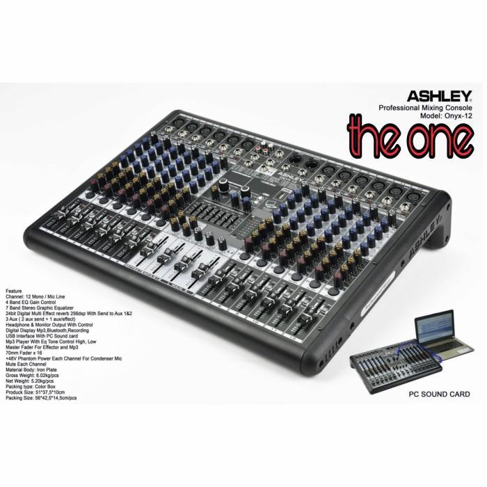 Promo Mixer Audio Ashley Onyx 12 / Onyx12 - Random