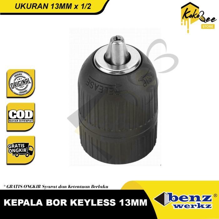 BUILDERA Kepala Bor 13 mm Keyless / Kepala Bor Cordless 13 mm / Keyless Chuck
