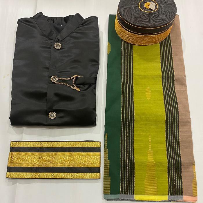 JAS TUTUP PRIA ADAT BUGIS MAKASSAR - G, Jas tutup + sarung