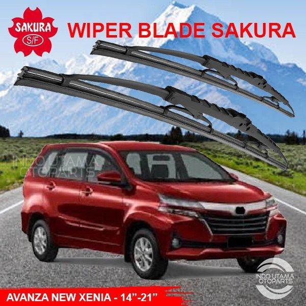 Wiper Kaca Depan Avanza New Xenia Wiper Mobil SAKURA - Warna