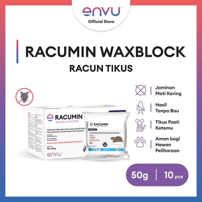Racumin Racun Tikus Ampuh [Jaminan Mati Kering] – Racumin Bundle (10pcs)