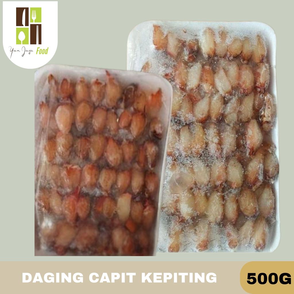 Capit Kepiting 500g / Daging Capit Kepiting Segar / Kepiting Capit Fillet / Kualitas Premium