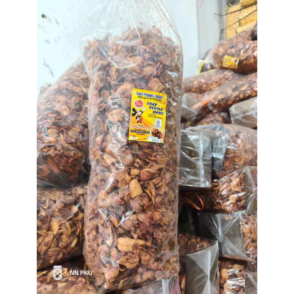 1 BAL Sale Pisang Kering Manis Alami