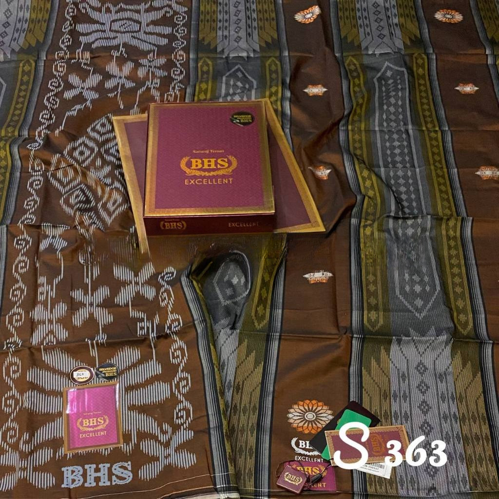 Sarung BHS Excellent Songket Gold Original/ Sarung BHS Jaguar Songket Ori Sarung BHS Ekselen Songket