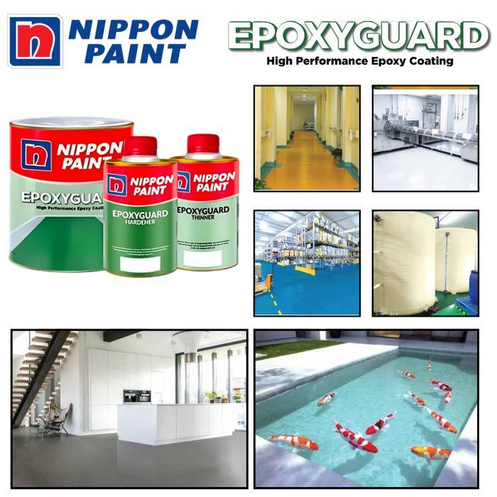 CAT LANTAI NIPPON EPOXYGUARD CAT KERAMIK EPOXY GUARD NIPPON FLOOR COATING - Clear