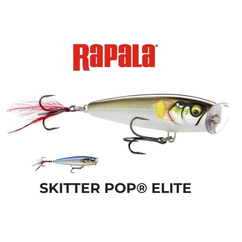 Lure Rapala Skitter Pop Elite SPE75 SPE95 - Umpan Popper 75mm 95mm