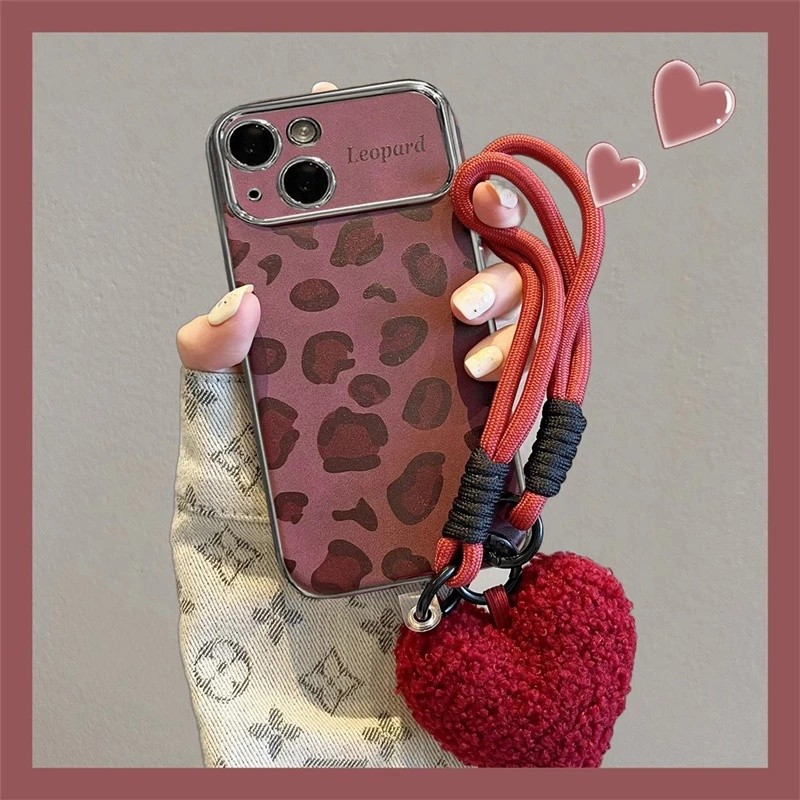 Soft Case HP Untuk SAMSUNG A03 A04 A05 A13 A14 A15,Cetakan macan tutul kartun, gaya sederhana, sampu