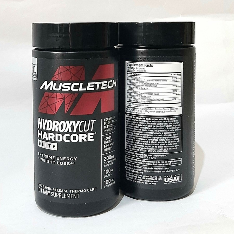 (Ready Stock) Hydroxycut Elite Hardcore 100 caps (Segel)