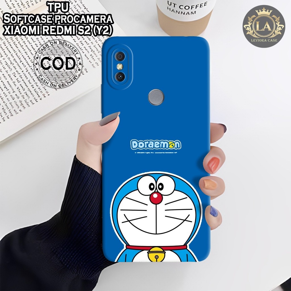 XIAOMI REDMI S2 (Y2) - Leviora Case - Fashion Case Doraemon - Softcase  XIAOMI REDMI S2 (Y2) - Case 