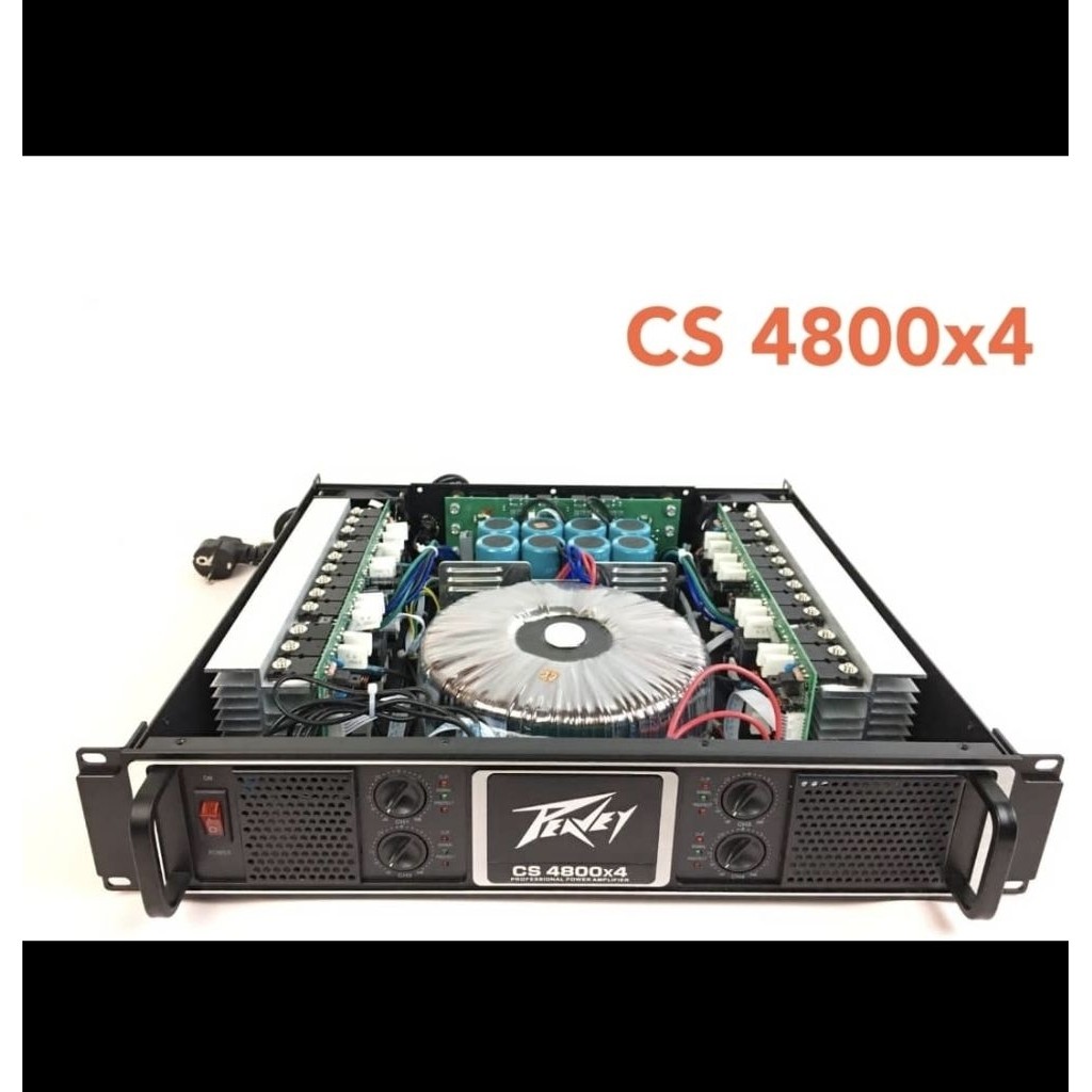 Power Peavey CS4800 CS 4800 4 Channel Amplifier