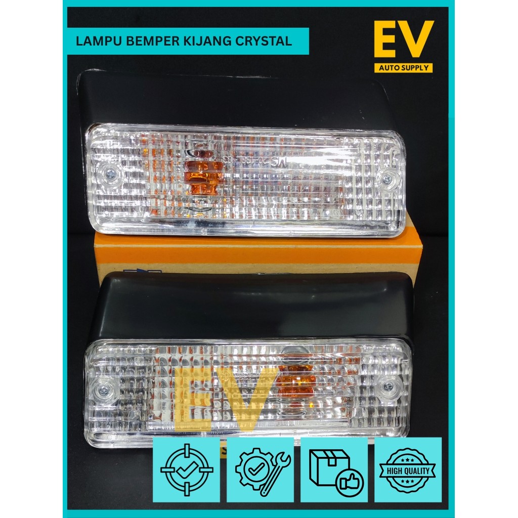 Lampu Bemper Kijang Grand Kristal 1992 - 1996 Original DNY Set (Kiri - Kanan)