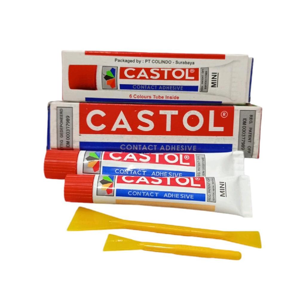 Lem Castol Besar & Lem Castol Mini