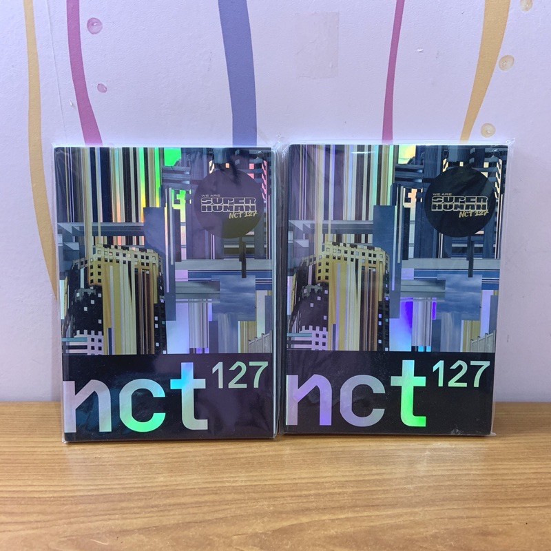 OFFICIAL NCT 127  POSTCARD BOOK SUPERHUMAN