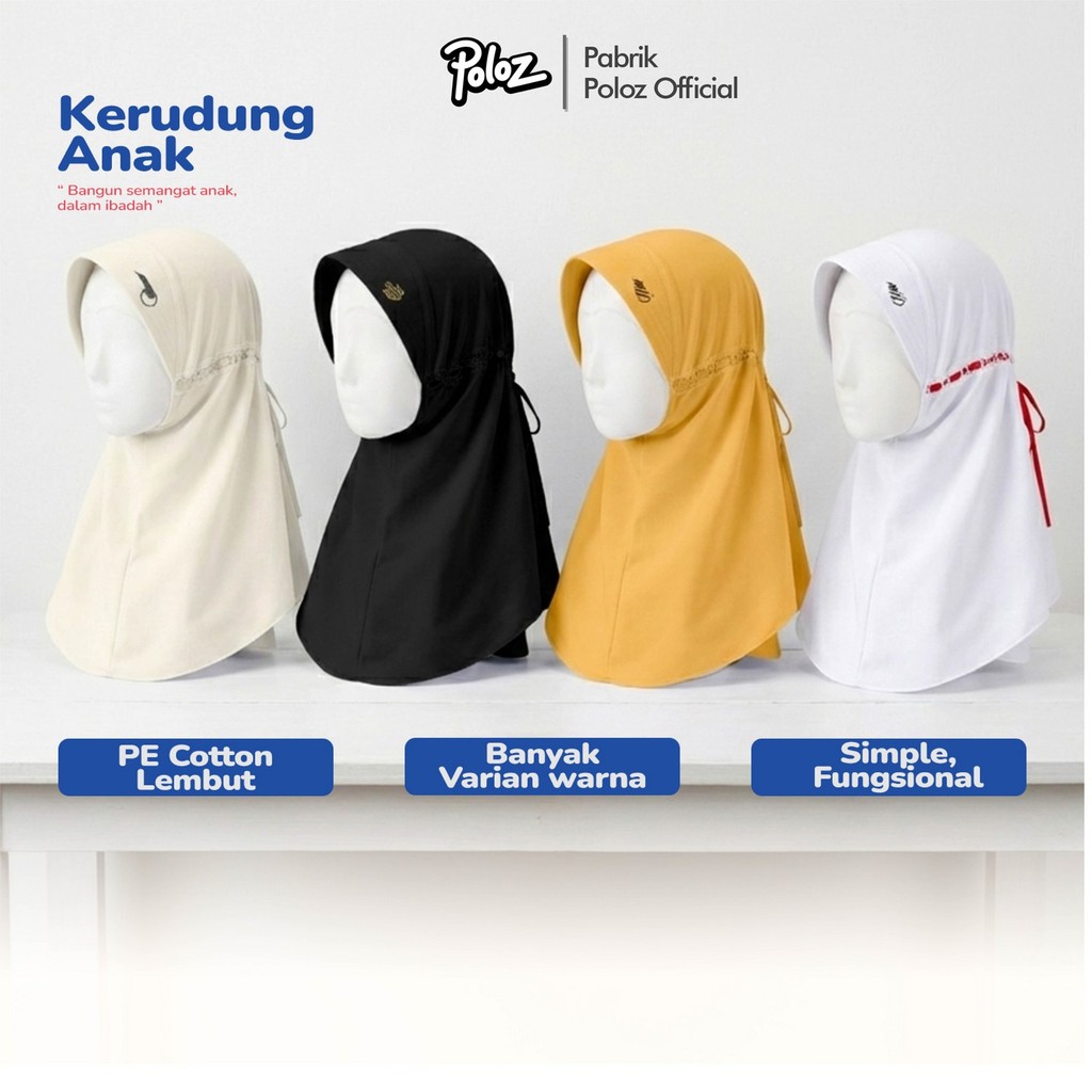 Kerudung Sekolah Ready Kerudung Anak Tk Sd Kerudung Pet Tali Serut Jilbab Sekolah Jilbab Serut Sampi