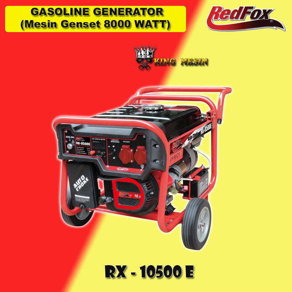 GASOLINE GENERATOR/MESIN GENSET 8000 WATT RX-10500E