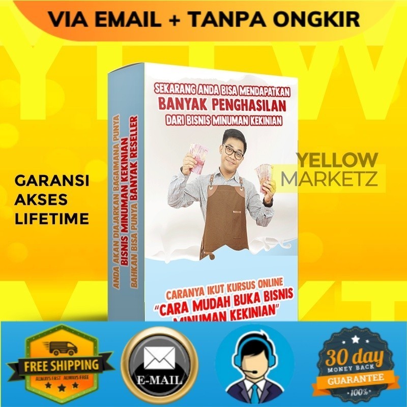 BISNIS MINUMAN KEKINIAN - Course Video Belajar Resep Minuman Viral