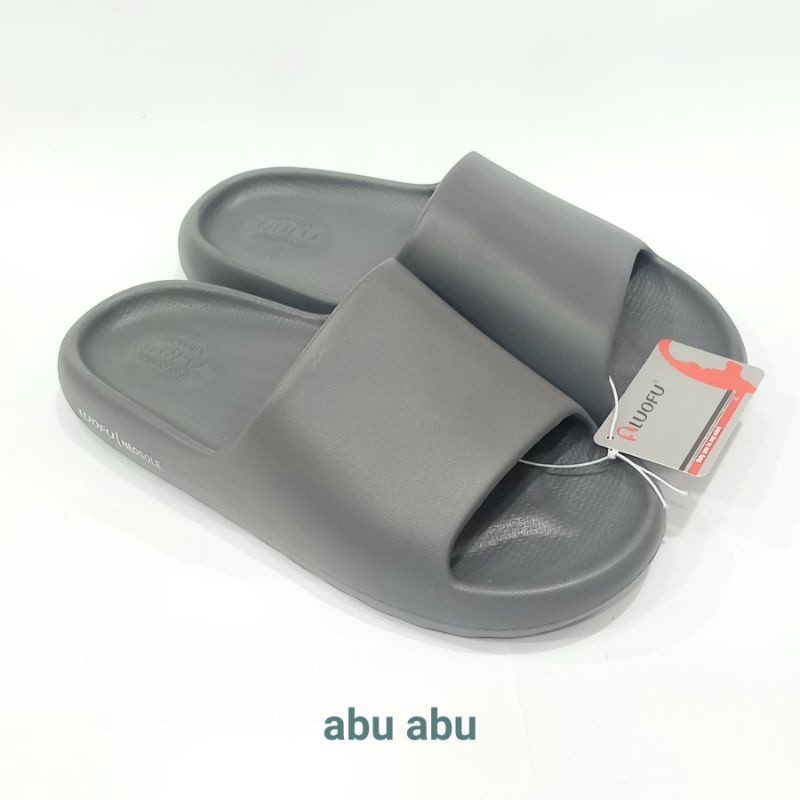 Sandal Selop Pria Luofu E 6224 Karet Ringan Luofu Import