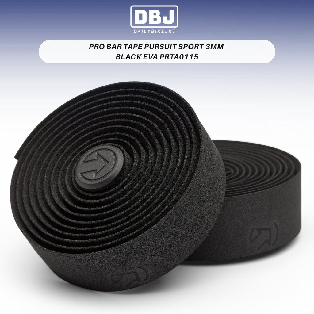 PRO BAR TAPE PURSUIT SPORT 3MM BLACK EVA PRTA0115