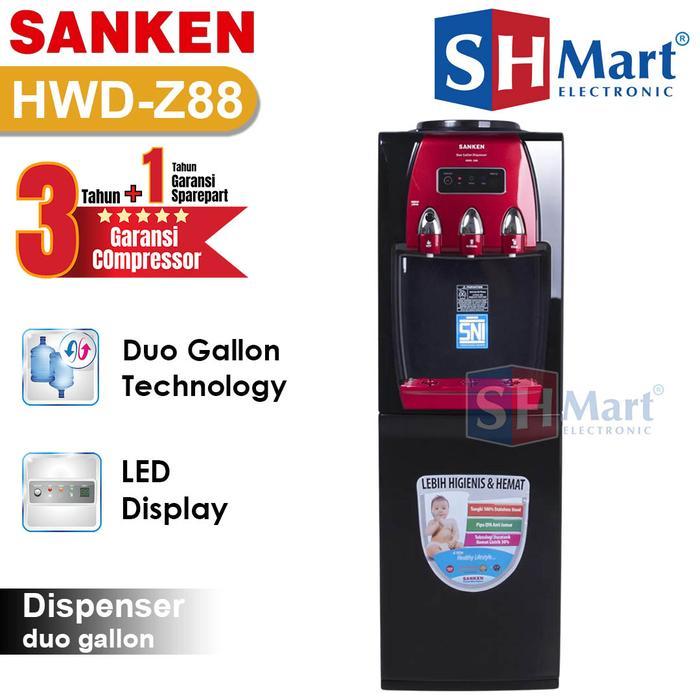 Dispenser Sanken Galon Bawah dan Atas HWD-Z88 (Khusus Medan)
