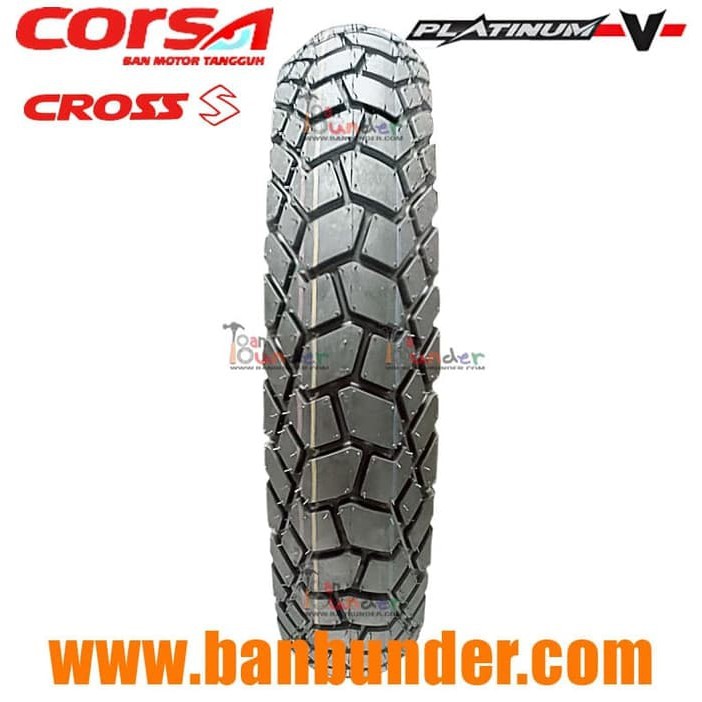 CORSA 110/80-19 CROSS S PLATINUM (TUBELESS) - DUAL PURPOSE