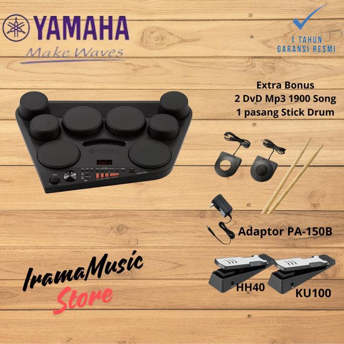 Yamaha Drum Pad Elektrik Digital DD-75 / DD75 / DD 75 - DD75 + Stand
