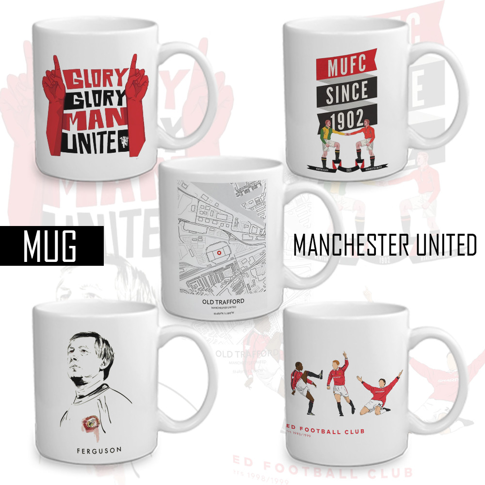 Mug / Gelas / Kado / Hampers -Manchester United / MUFC / Old Trafford