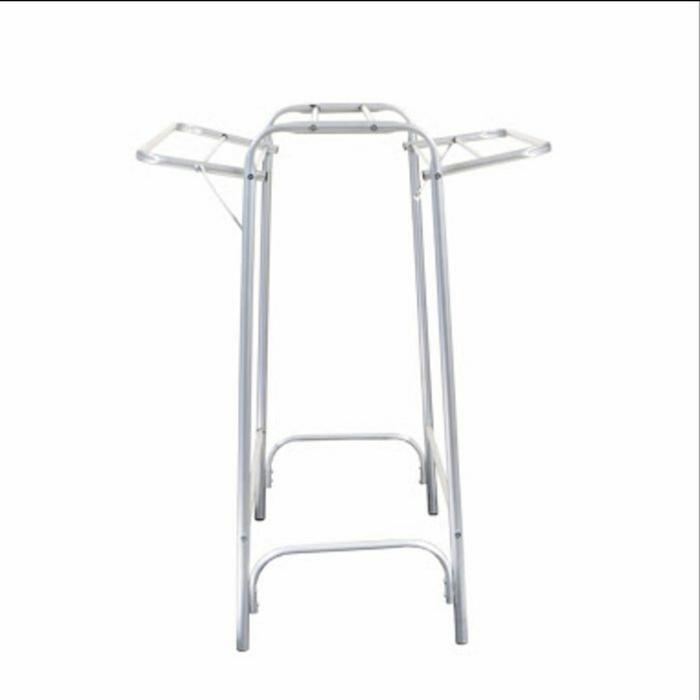 Jemuran Rak Pakaian Aluminium Minimalis