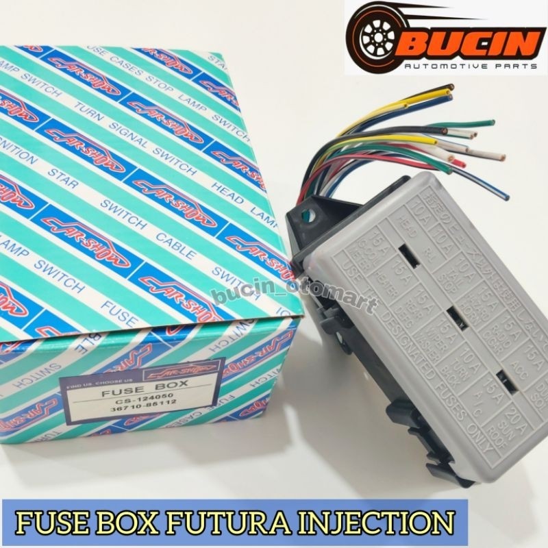 ALIANSHOP Fuse Box / Rumah Sekring Sikring Mobil Futura Injection (HANYA BOX SEKRING SAJA)