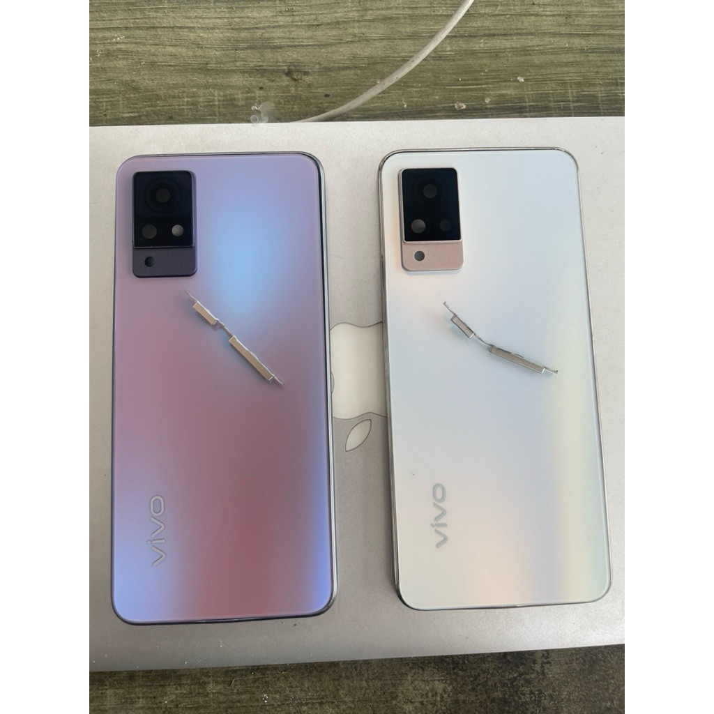 Housing Casing Kesing VIVO V21 5G V2050 Backdoor + Bezel Tombol On Off Volume